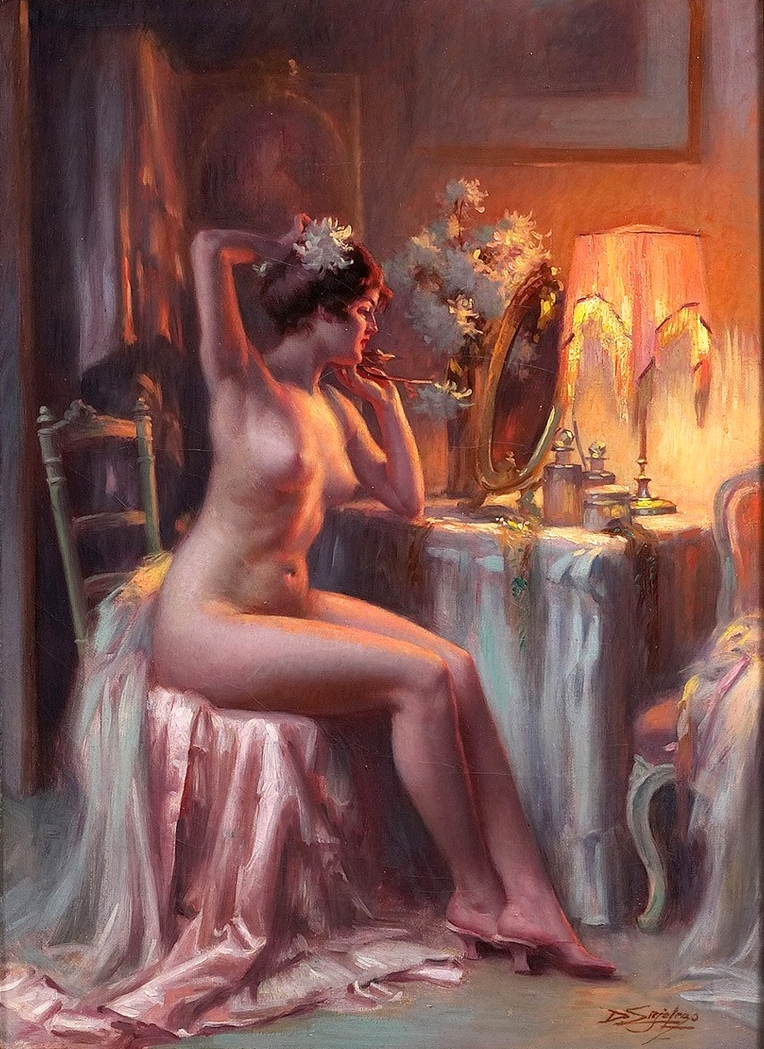 Fiori tra i capelli